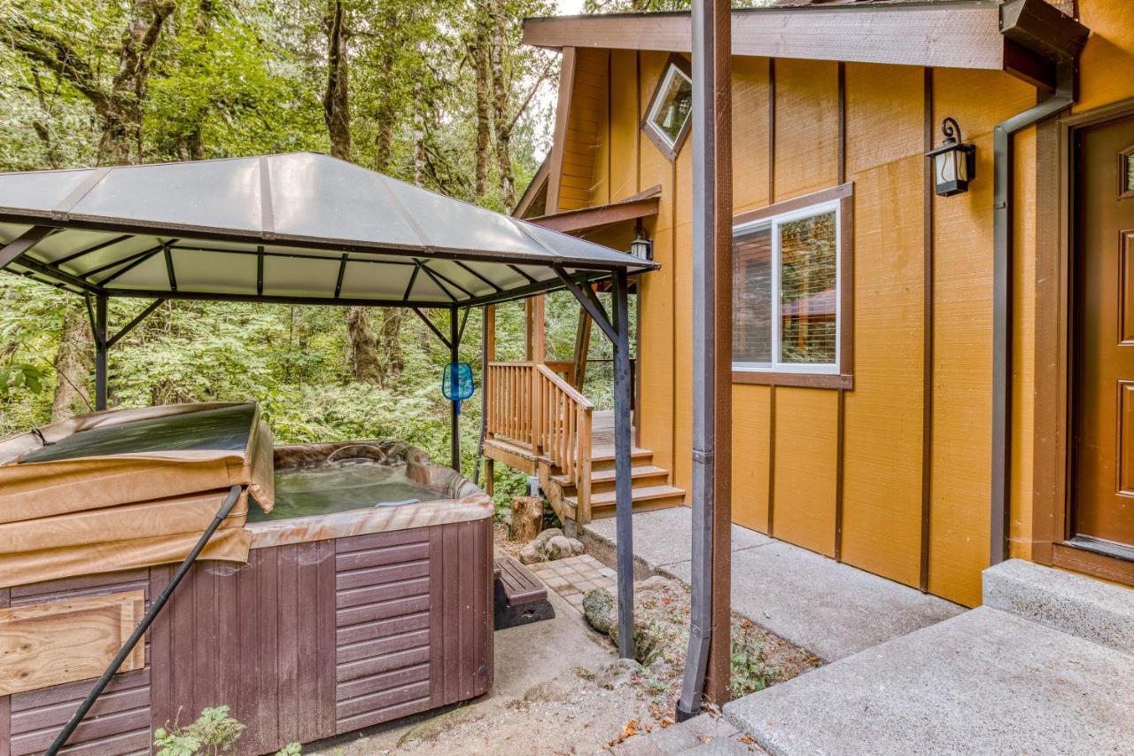 Creekside Cabin Rhododendron Екстериор снимка