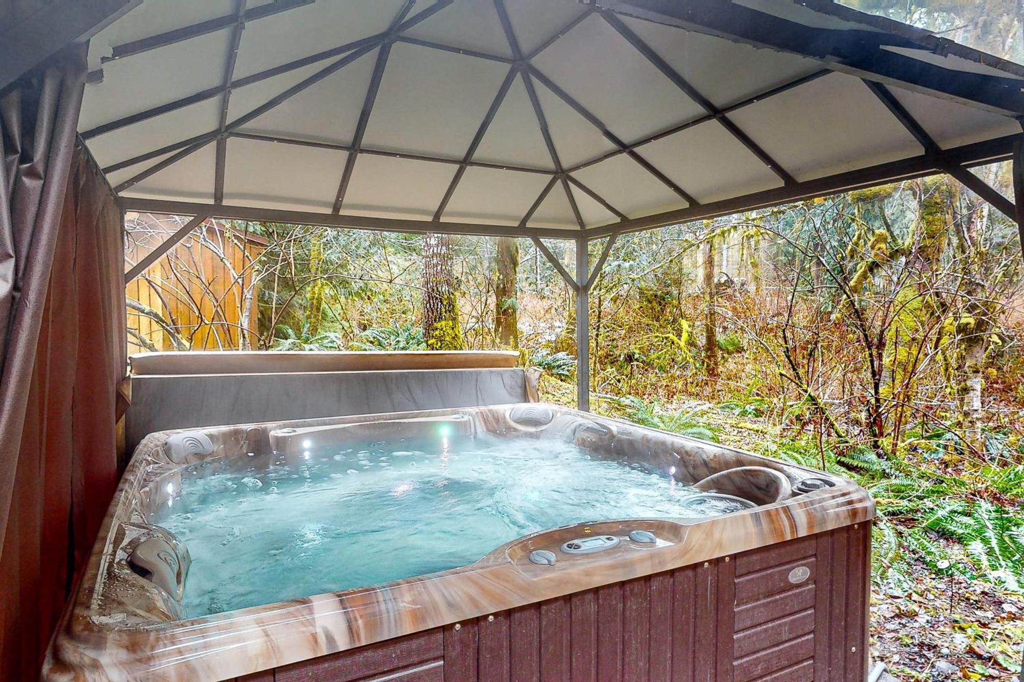 Creekside Cabin Rhododendron Екстериор снимка