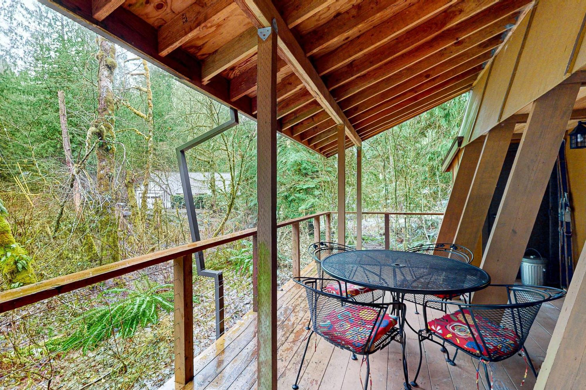 Creekside Cabin Rhododendron Екстериор снимка